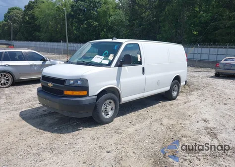 2020 Chevrolet Express Cargo Rwd 2500 Regular Wheelbase Wt из США, поврежденный, VIN 1GCWGAFG9L1207050